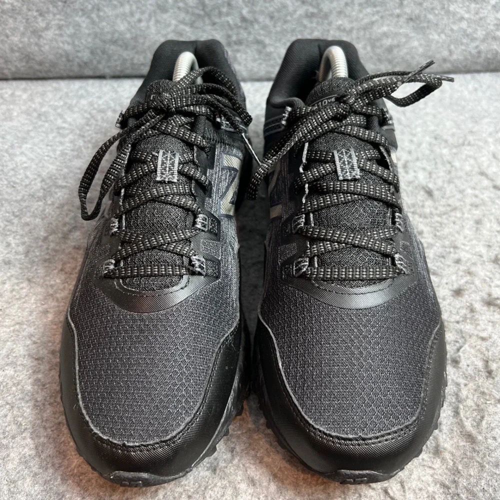 New Balance 410v6 All Terrain Mens Trail Running Shoes Black Grey Size 9.5